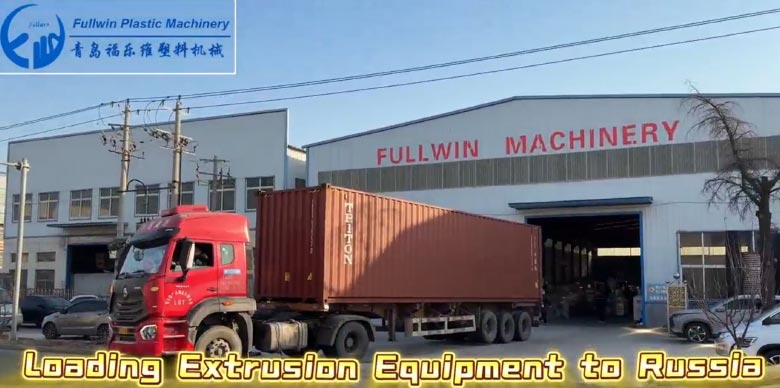 Qingdao-Fullwin-Extruder-machine-Shipped-to-Russia