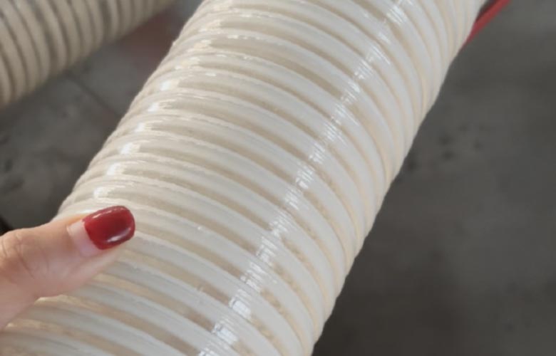 PVC-Suction-Hose-Production-Line--Ship-to-Afghanistan