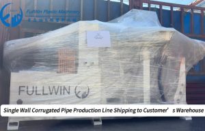 PP-PE-Single-wall-Corrugated-Pipe-Production-Line-Shipped-to-Syria