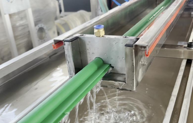 PE-Pipe-Profile-Integrated-Production-Line-Shipped-to-Mexico