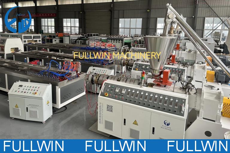 PVC, PP Plastic Profile Extrusion Line